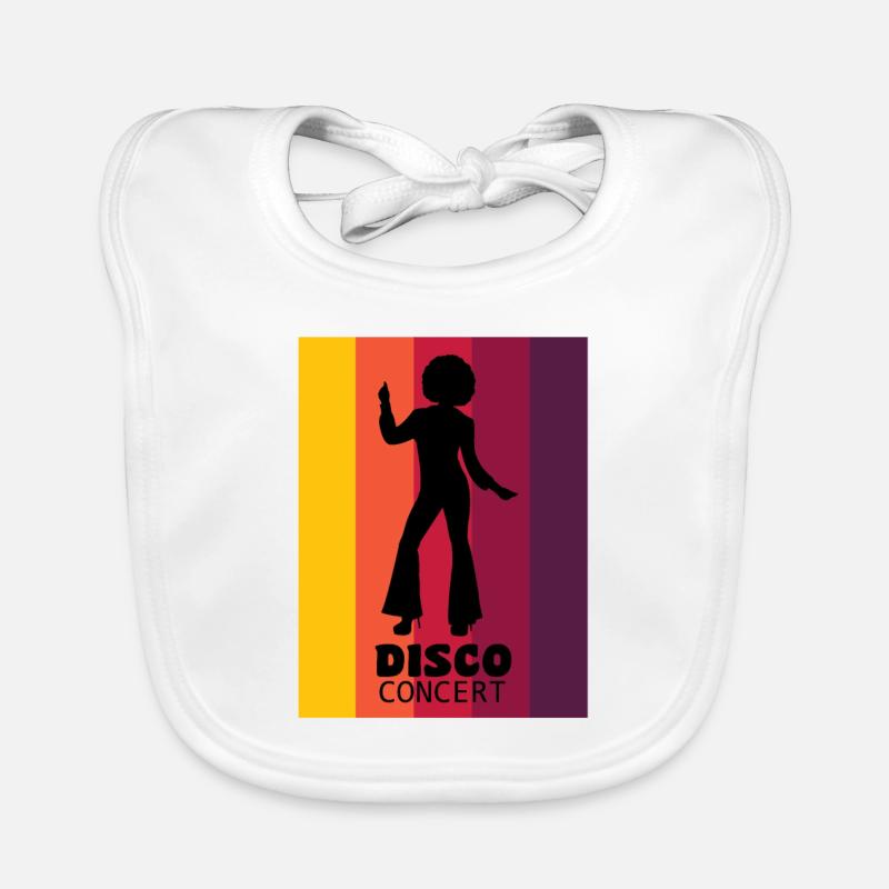disco Organic Baby Bibs