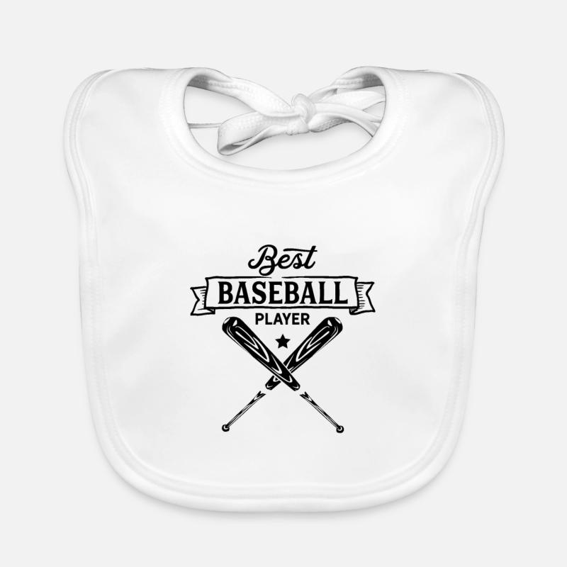 Baseball Baseball Baseball Baseball Bavoir bio Bébé