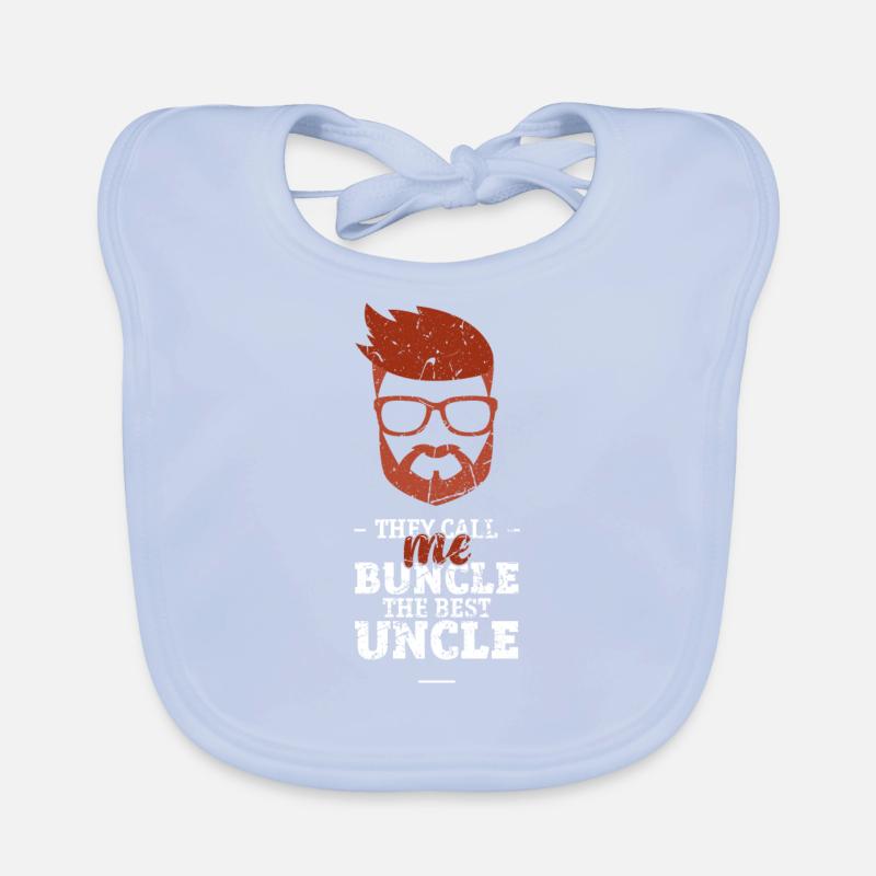 Man Nennt Mich Buncle Der Beste Onkel Baby Bio-Lätzchen