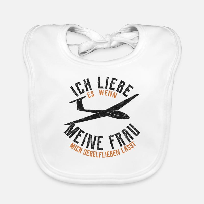 Glider glider glider gift Organic Baby Bibs