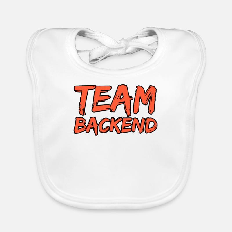Team Backend Programmierer Baby Bio-Lätzchen