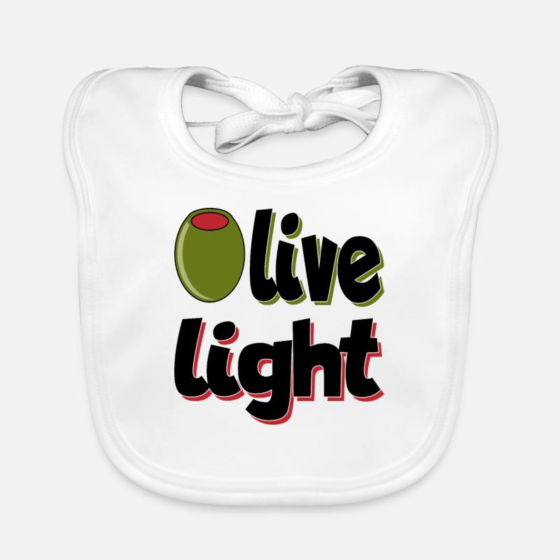 Olive LIght Baby Bio-Lätzchen