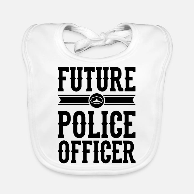 Polizei Baby Bio-Lätzchen