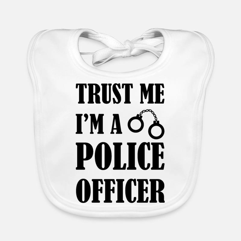 Polizei Baby Bio-Lätzchen