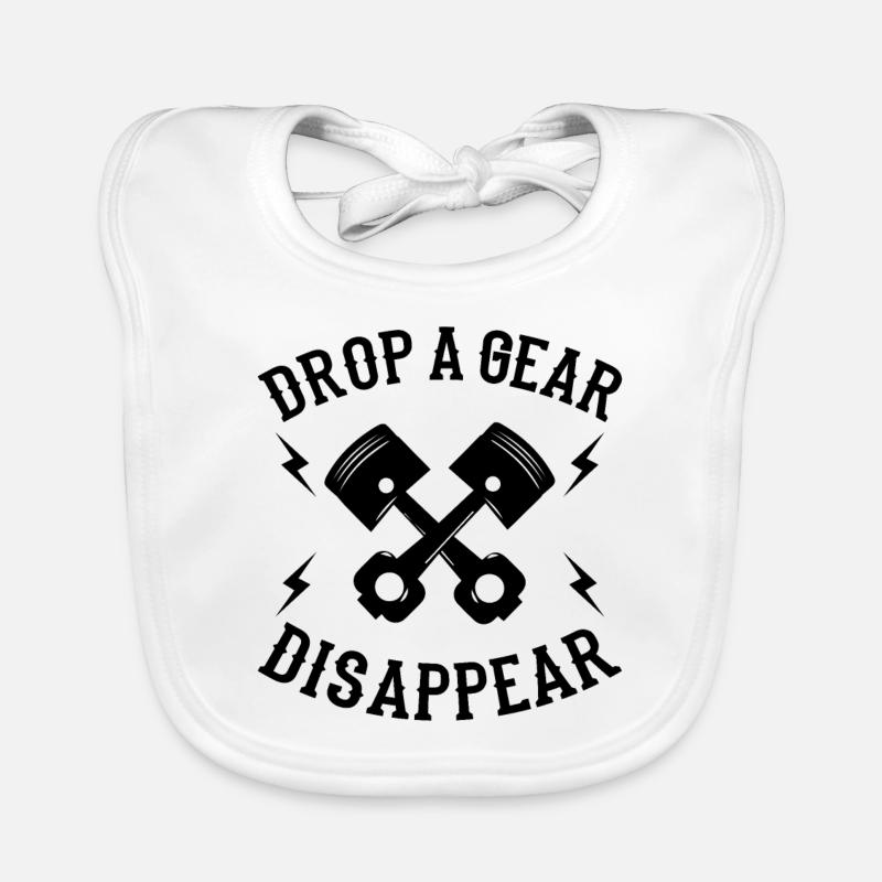 Motorcycle Organic Baby Bibs