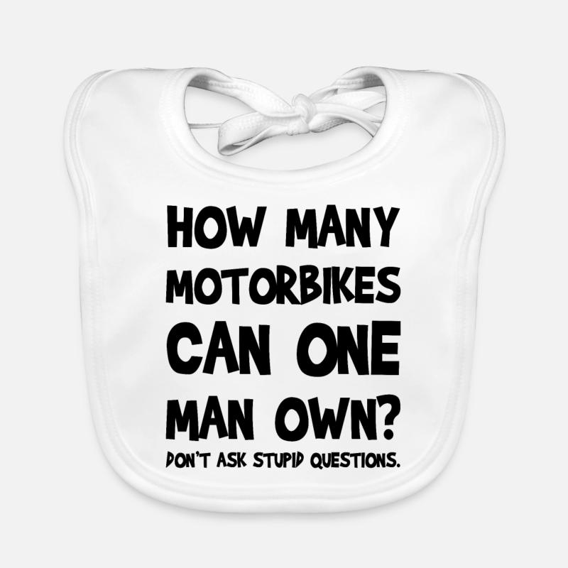 Motorcycle Organic Baby Bibs