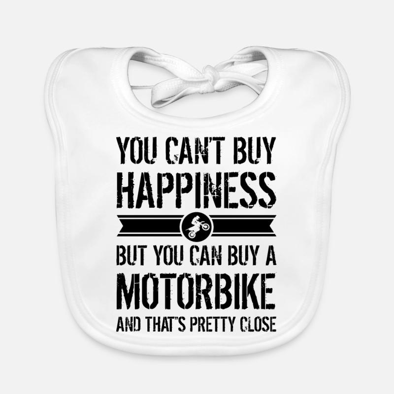 Motorcycle Organic Baby Bibs