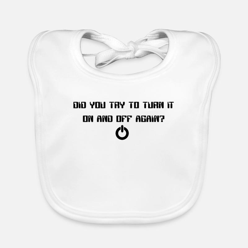 Administrator / Programmer Funny Organic Baby Bibs
