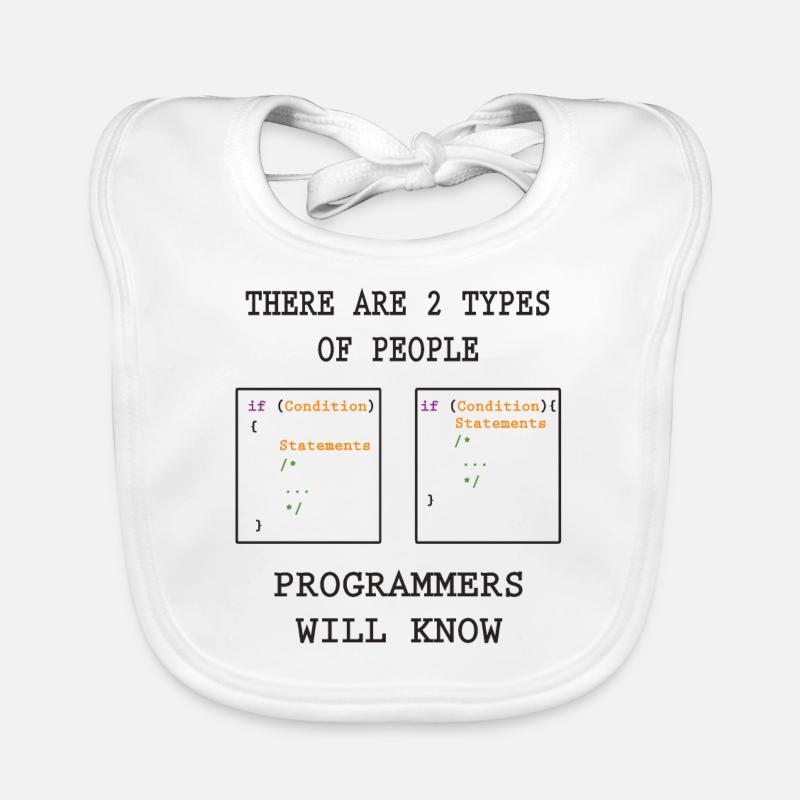 Programmierung Witzig Baby Bio-Lätzchen