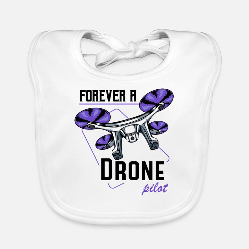 drones Organic Baby Bibs