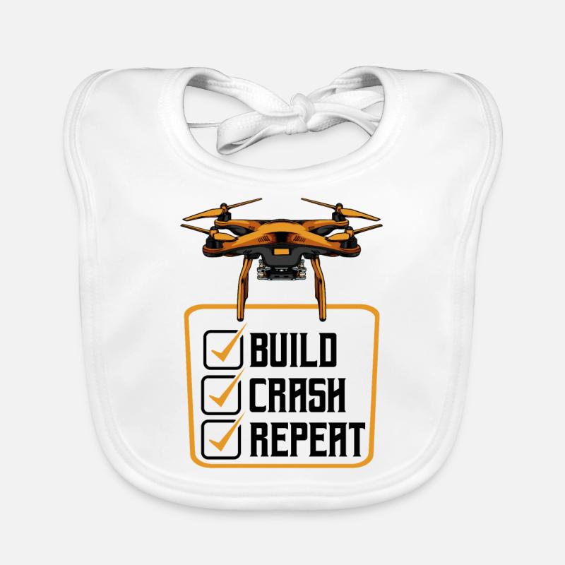 drones Organic Baby Bibs