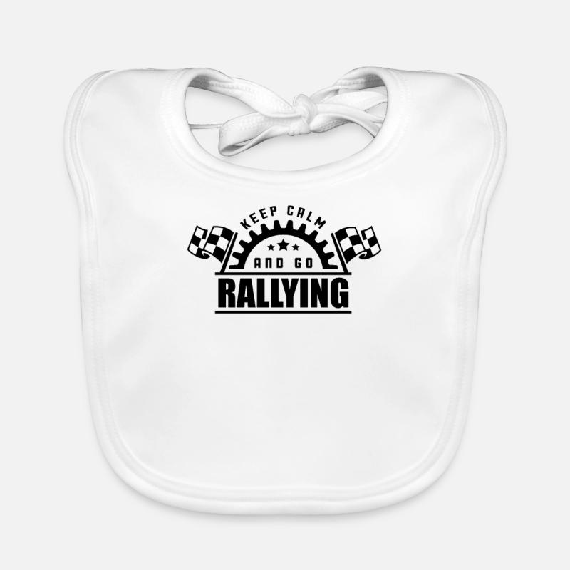Car Racing Rally Racing Driver Rally Driver Rally Organic Baby Bibs