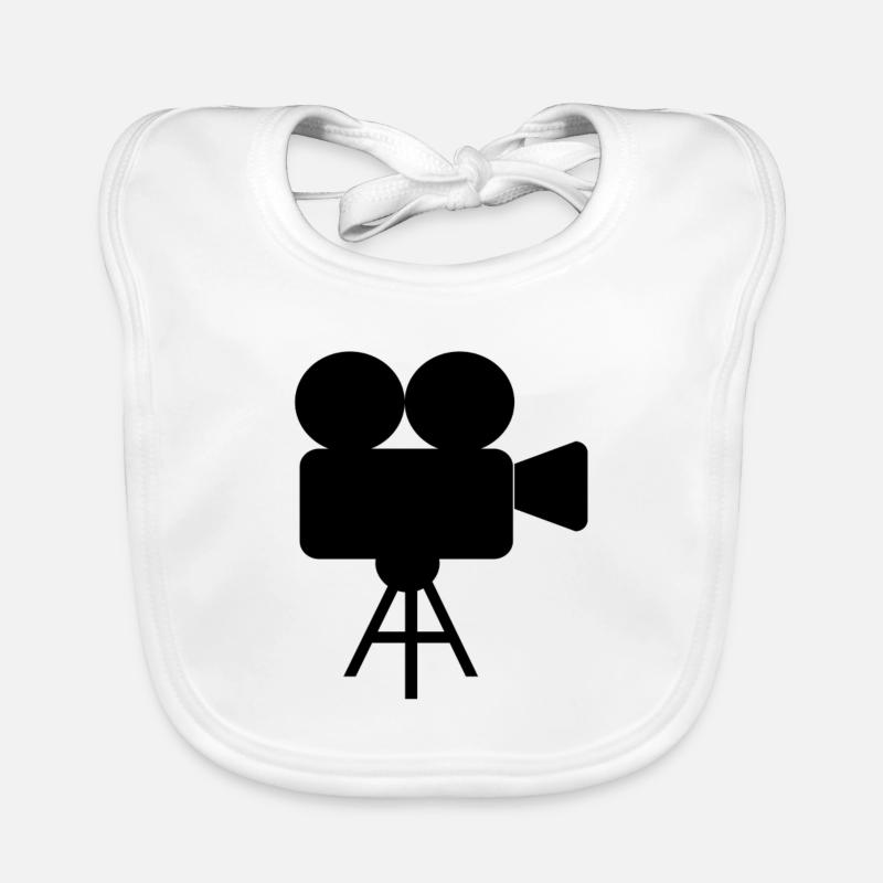 cameraman Bavoir bio Bébé