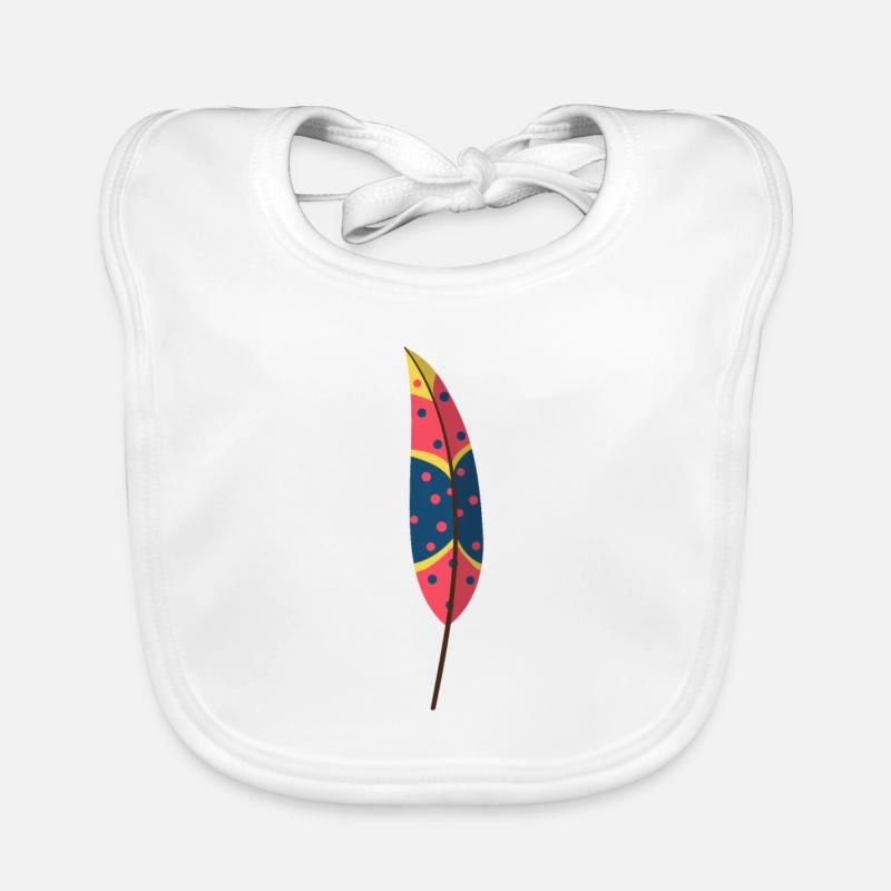 Feder Baby Bio-Lätzchen