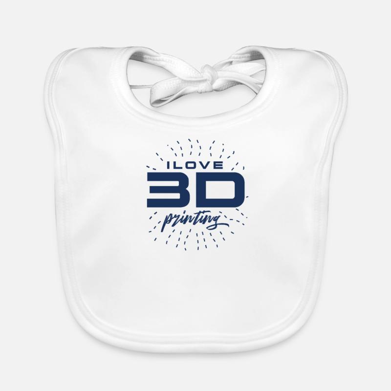 3D Printing Printer 3D Organic Baby Bibs