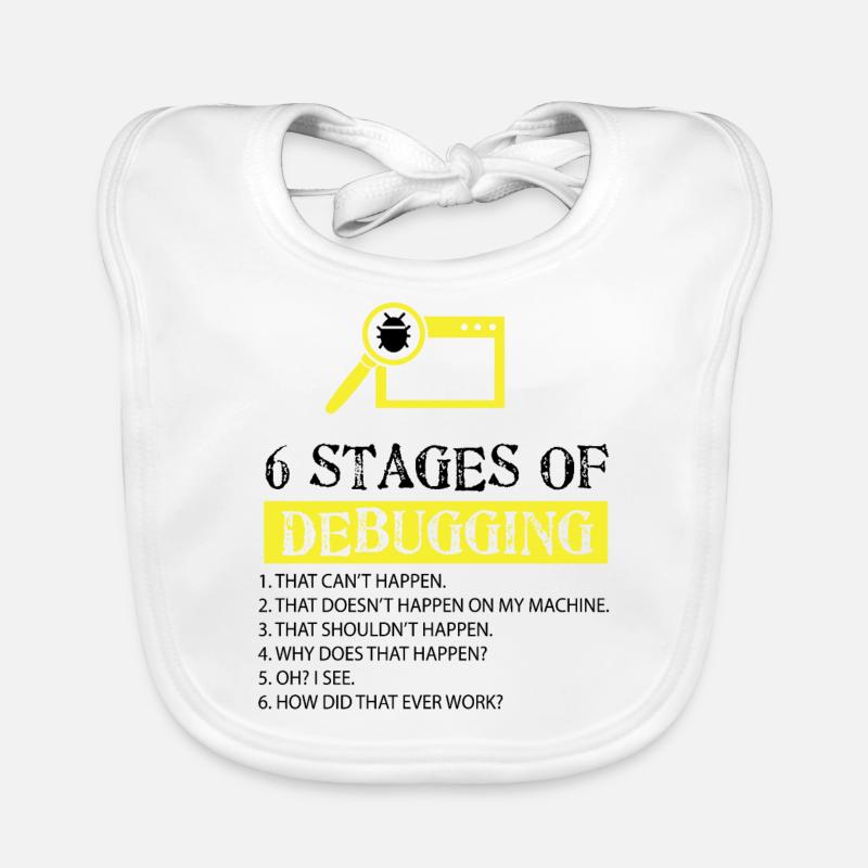 Debugger Baby Bio-Lätzchen