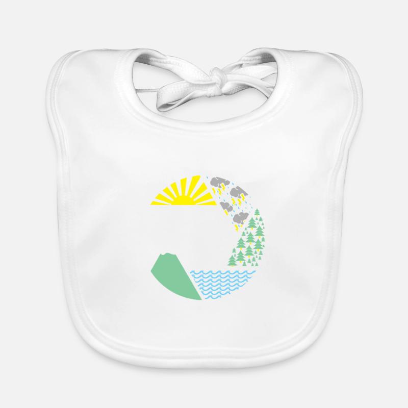 aperture elements weather gift Organic Baby Bibs