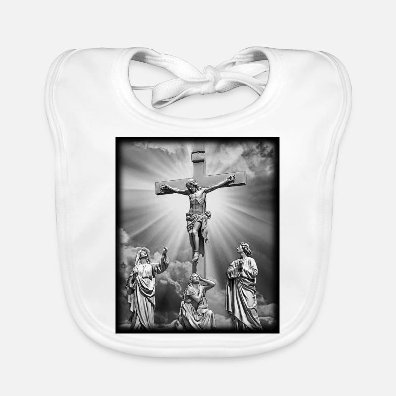 Jesus Organic Baby Bibs