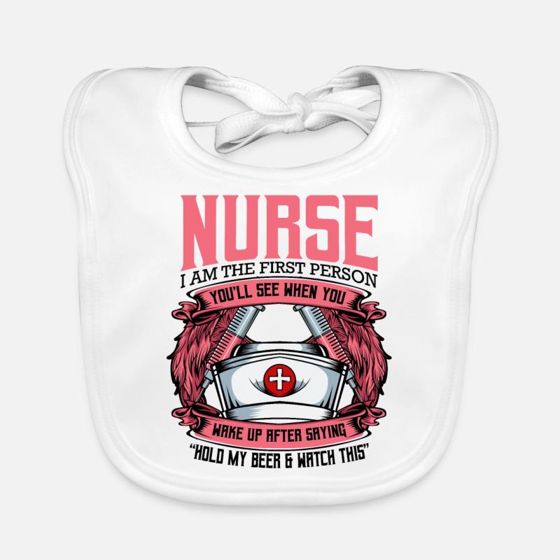 infirmière Bavoir bio Bébé