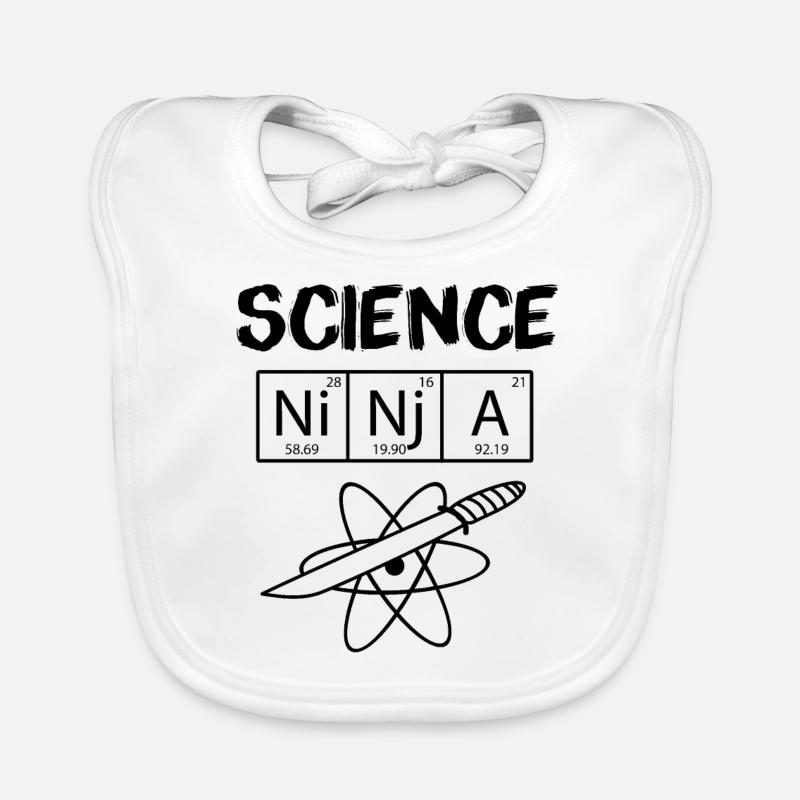 Science Ninja Organic Baby Bibs