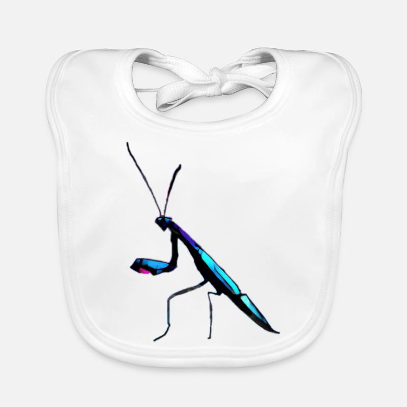 Mante chasseuse bioluminescente Bavoir bio Bébé