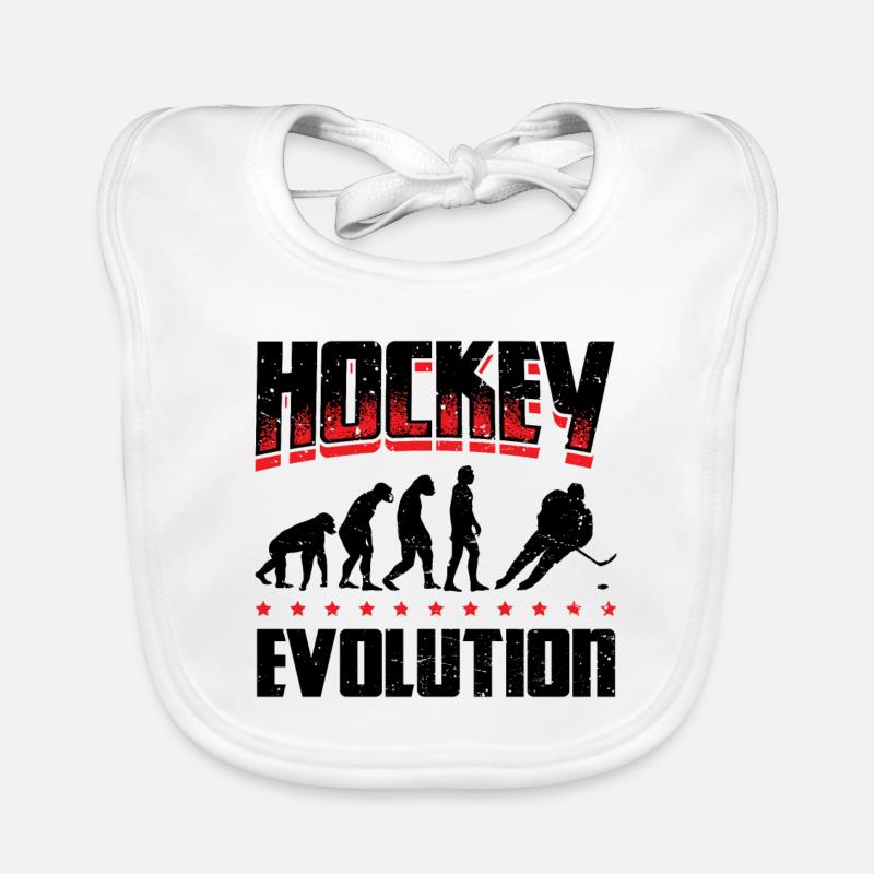 Evolution Hockey Eishockey Team Eishockey Baby Bio-Lätzchen