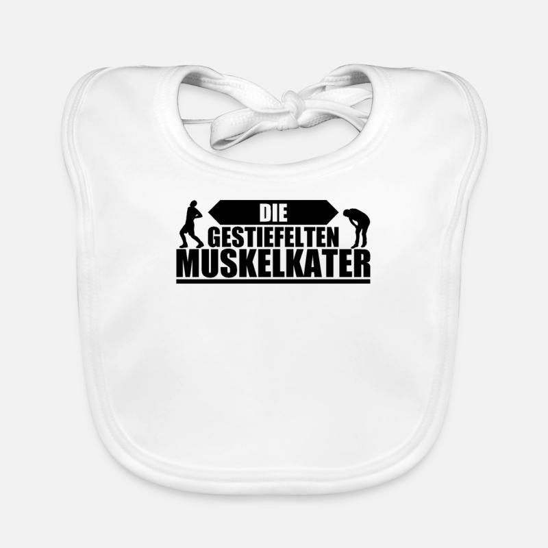 Equipe de compétit| les spasmes musculaires bottés Bavoir bio Bébé