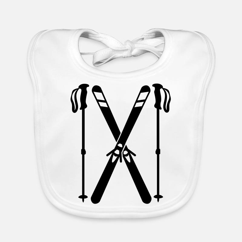 ski Bavoir bio Bébé