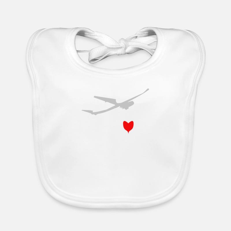 PLAIN LOVER MIT MOTIV Baby Bio-Lätzchen