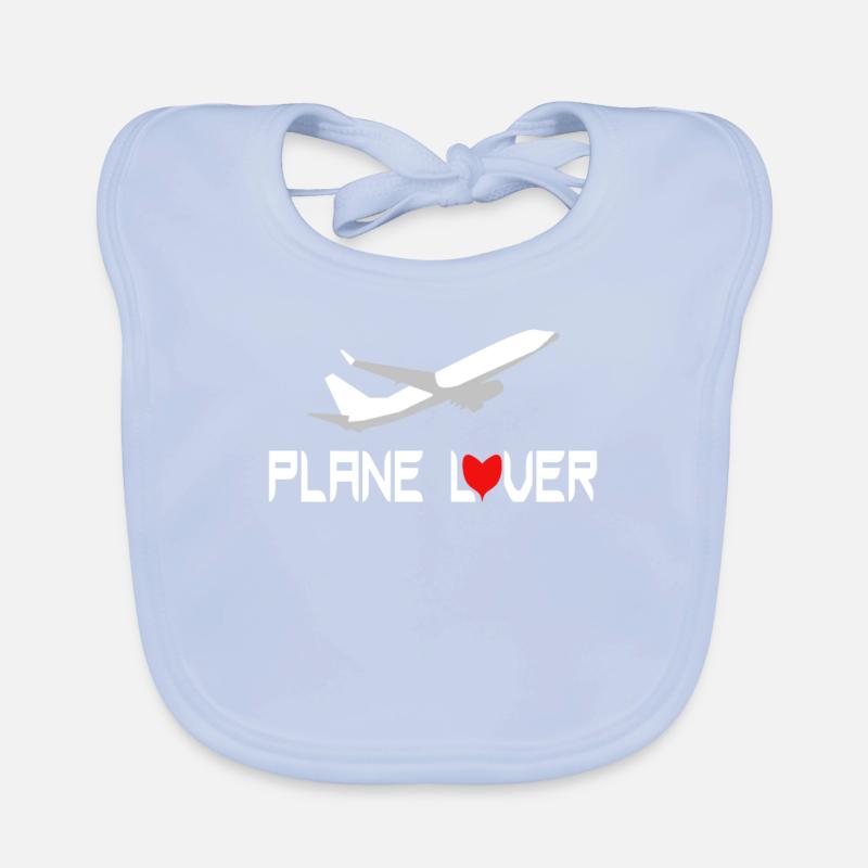 PLAIN LOVER MIT MOTIV Baby Bio-Lätzchen
