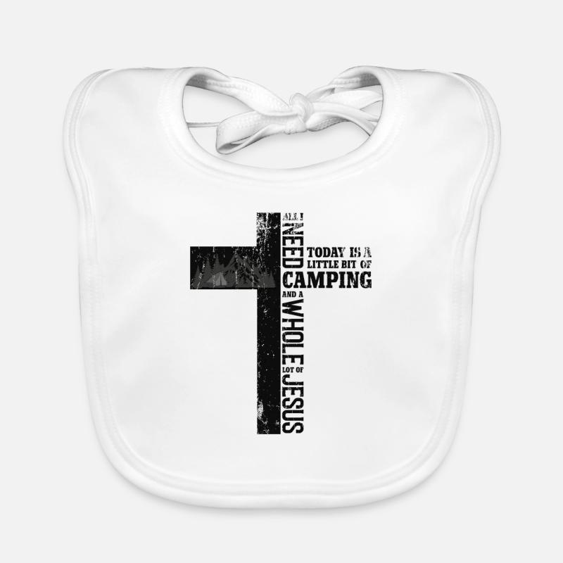 All I Need Today is Little Bit Camping Whole Lot Organic Baby Bibs