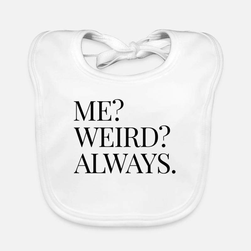 I am odd Organic Baby Bibs