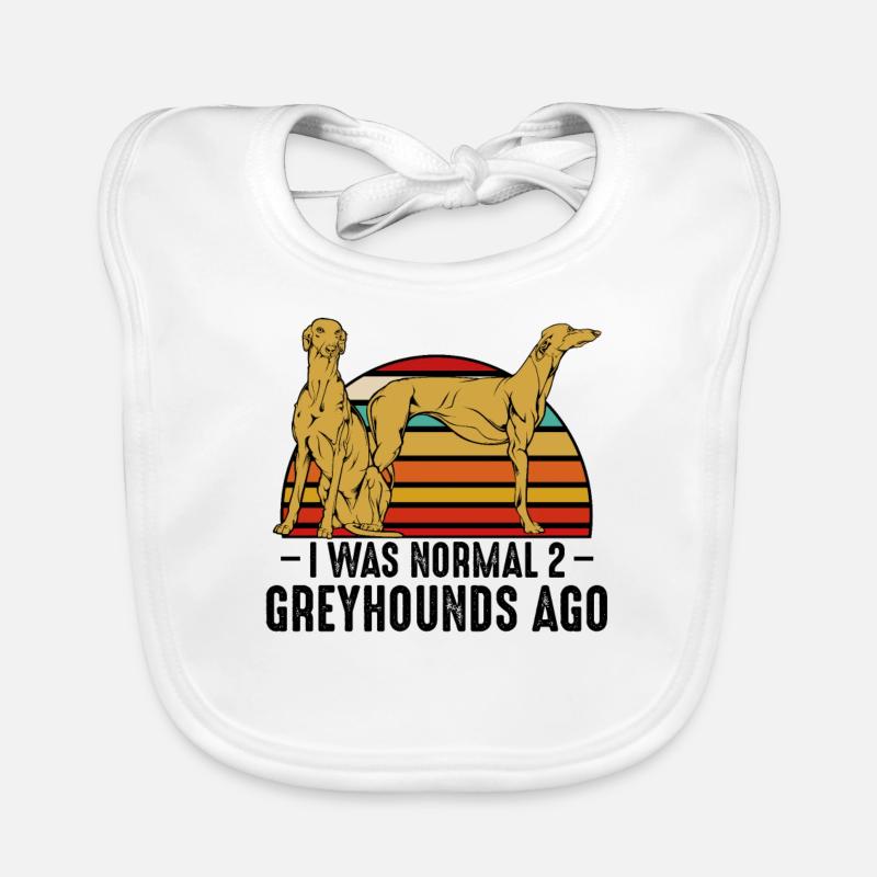 greyhound Organic Baby Bibs