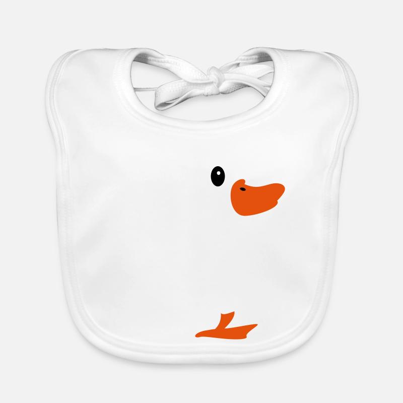 Petit canard / petit canard (3c) Bavoir bio Bébé