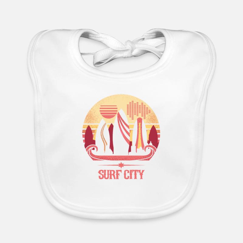 Surf City Baby Bio-Lätzchen