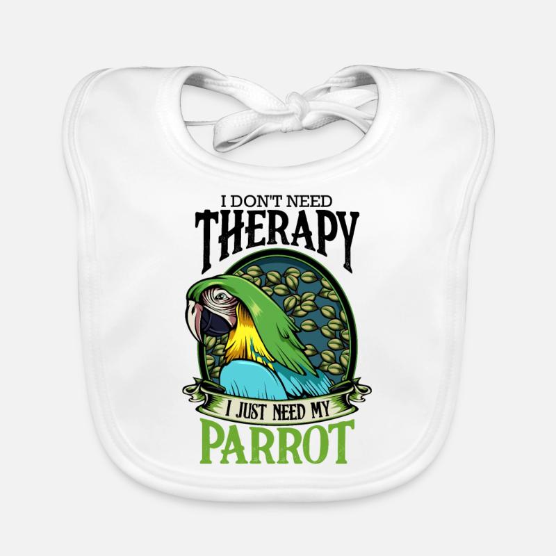 parrot Organic Baby Bibs
