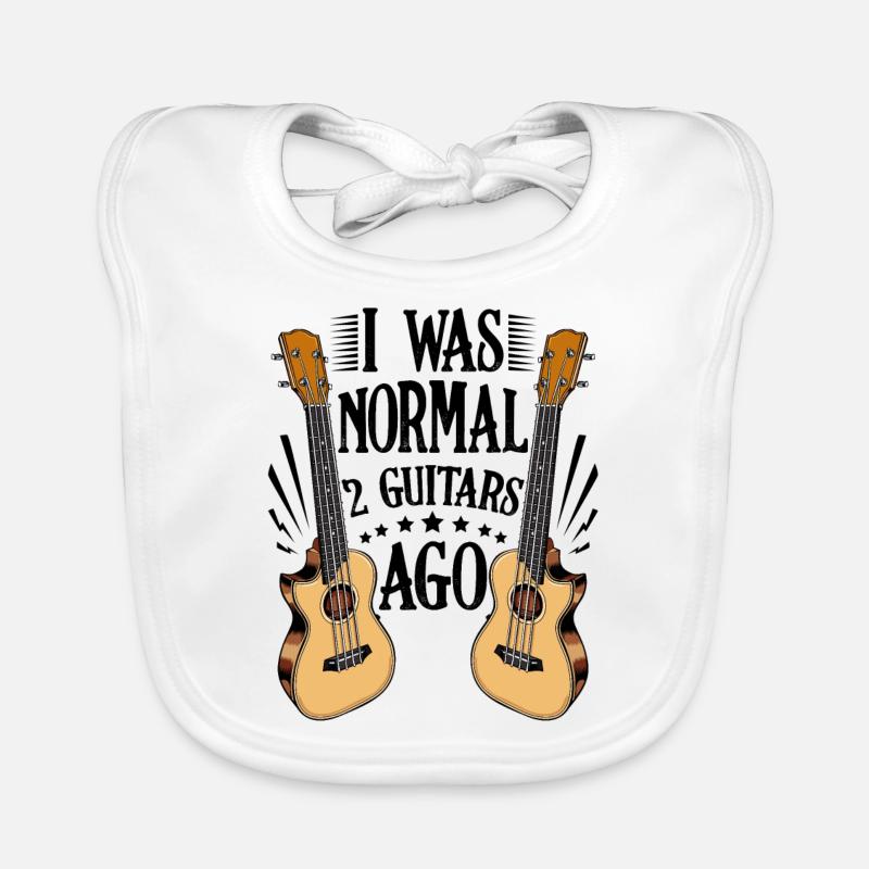 chitarra Bavaglino ecologico per neonato