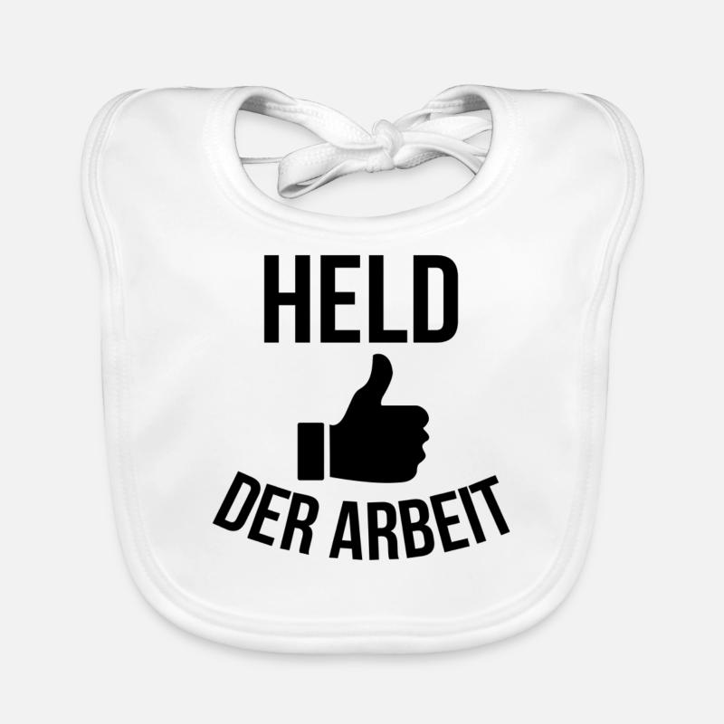 Held der Arbeit Baby Bio-Lätzchen