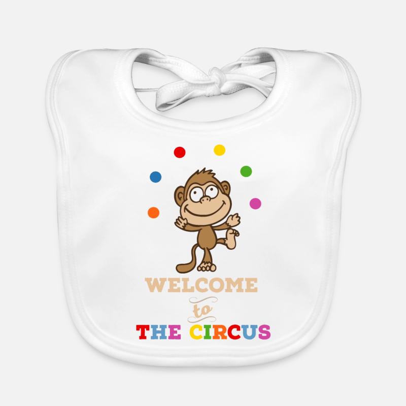 Zirkus Baby Bio-Lätzchen