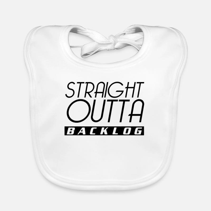 Scrum Team Backlog Organic Baby Bibs