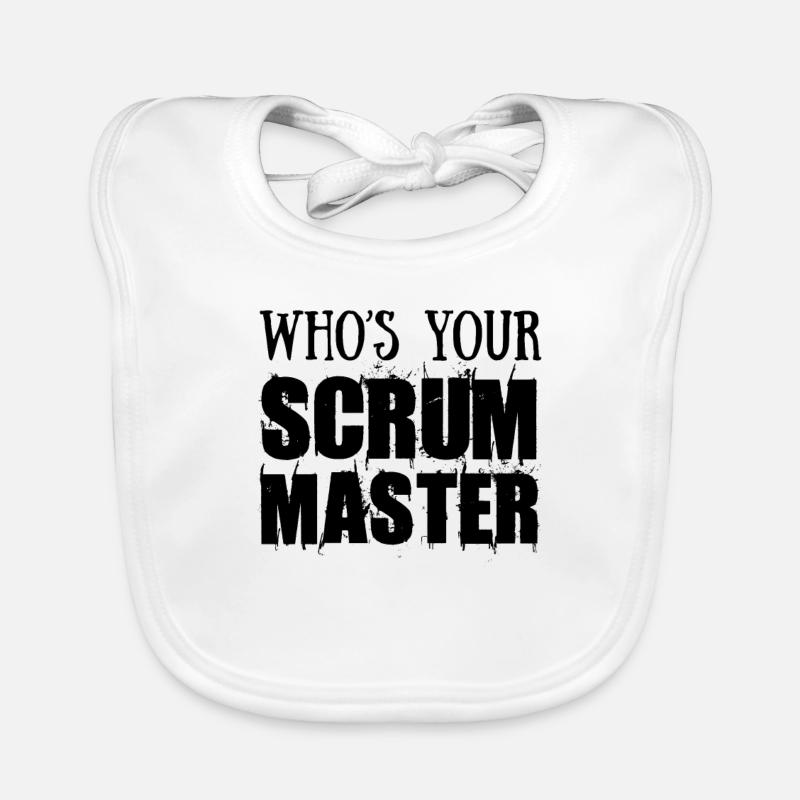 Scrum Master Qui est votre Scrum Master ? Bavoir bio Bébé