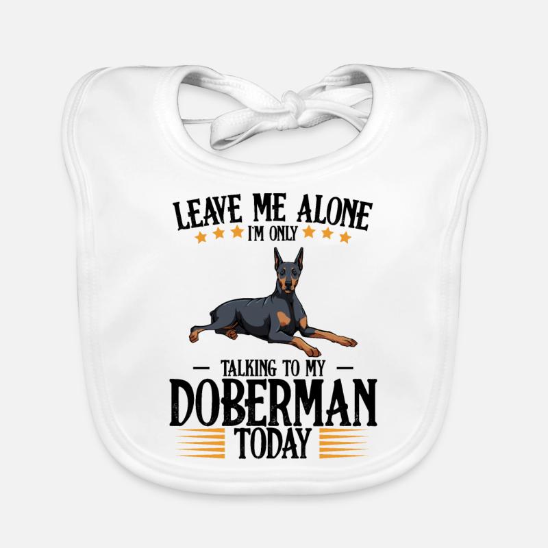 Dobermann Baby Bio-Lätzchen