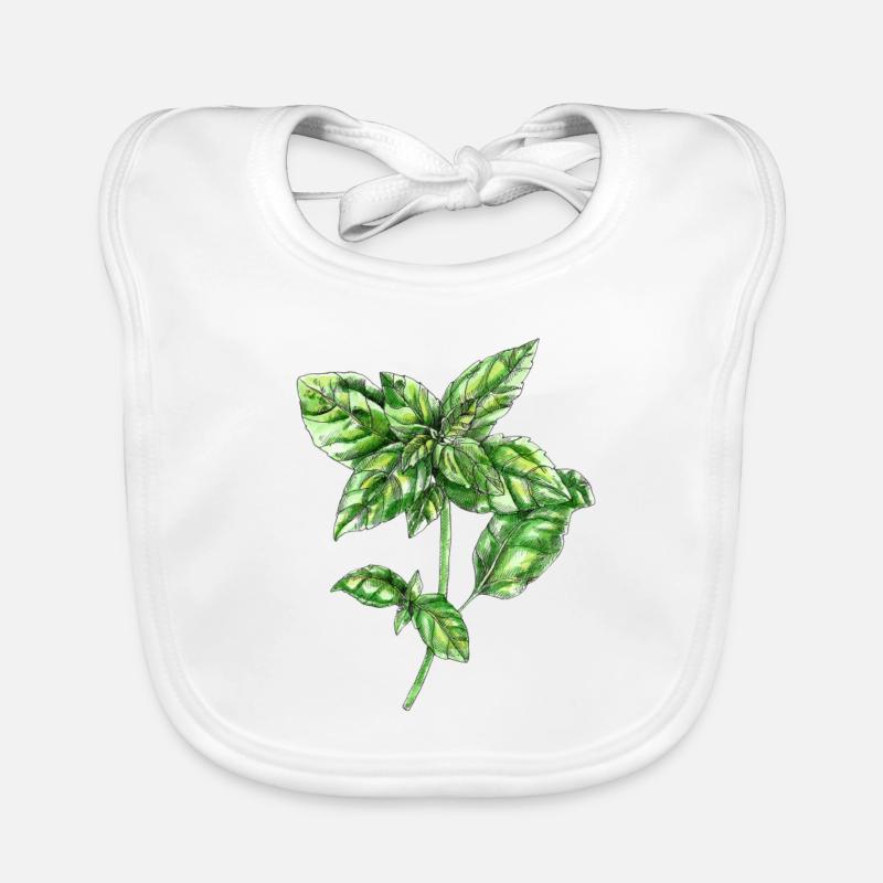 basil Organic Baby Bibs