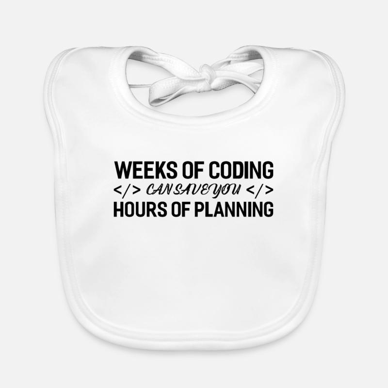Programmer Weeks Of Coding Organic Baby Bibs