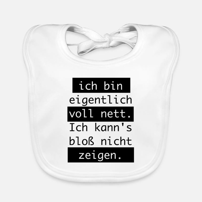 Ich bin eigentlich voll nett... Baby Bio-Lätzchen