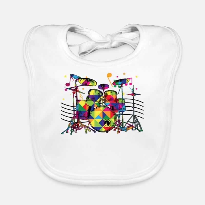 Percussion Organic Baby Bibs