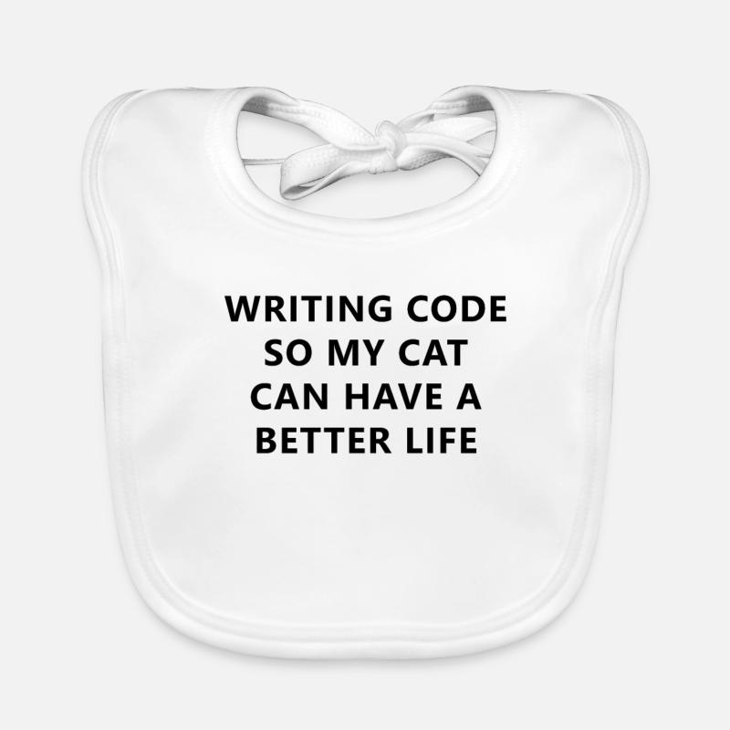 Programmer Ecrire Code Pour chien Bavoir bio Bébé