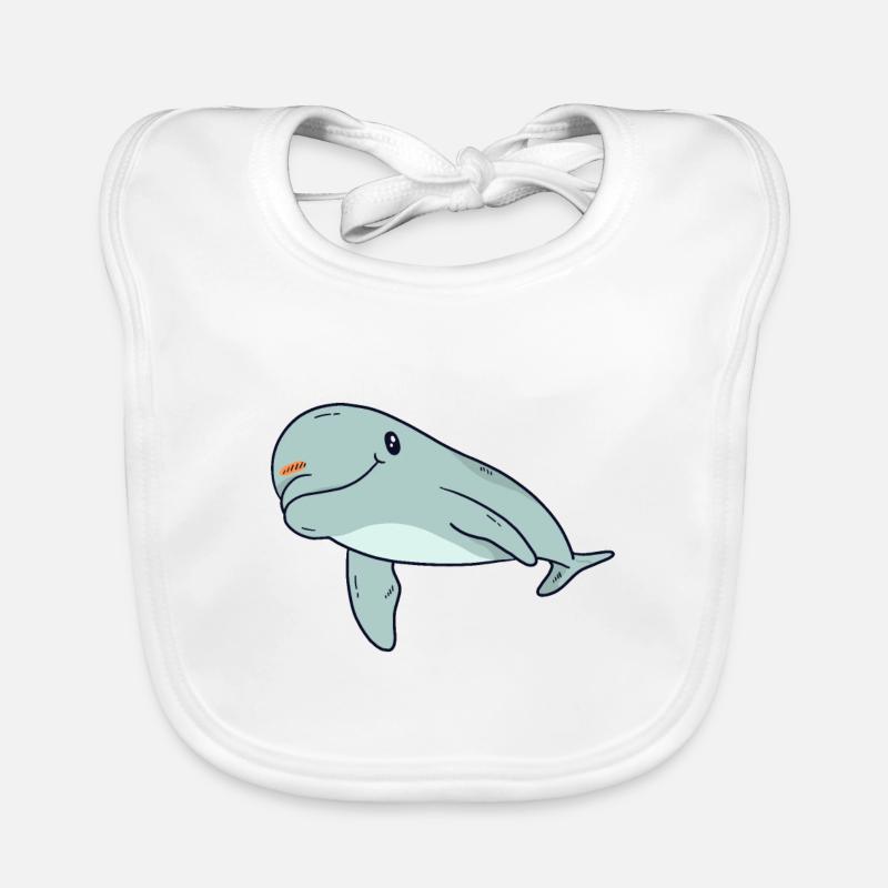 Delfin Baby Bio-Lätzchen