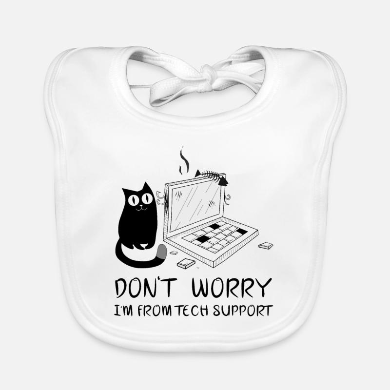 Tech Support PC Lustig Baby Bio-Lätzchen