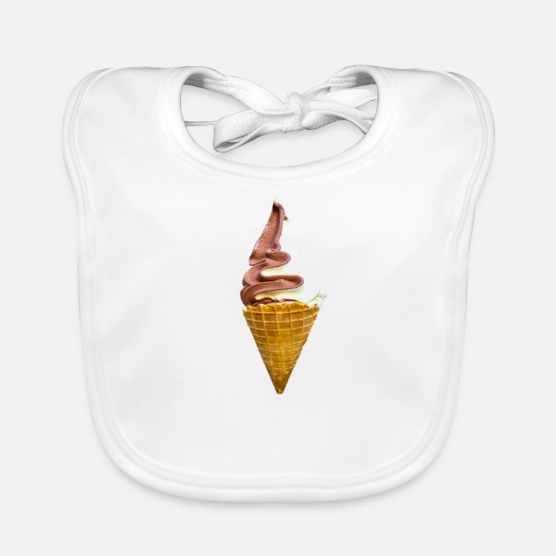 Glace douce Bavoir bio Bébé